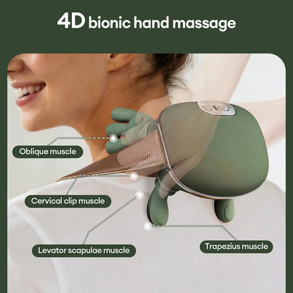 Masseur Intelligent 4D pour le Cou et les Épaules