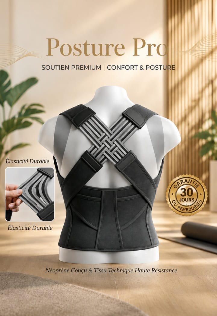 Posture Pro – garantie 30 jours