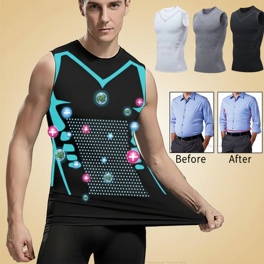 Gilet de Compression Homme – Galbe, Maintien & Confiance au Quotidien
